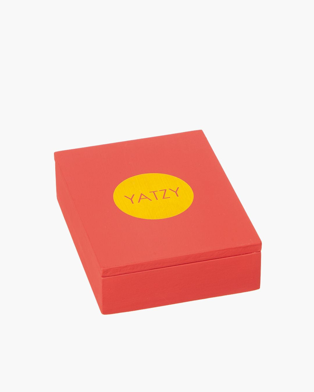 Yatzy Red Wood Box