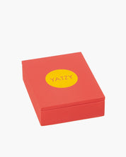 Yatzy Red Wood Box