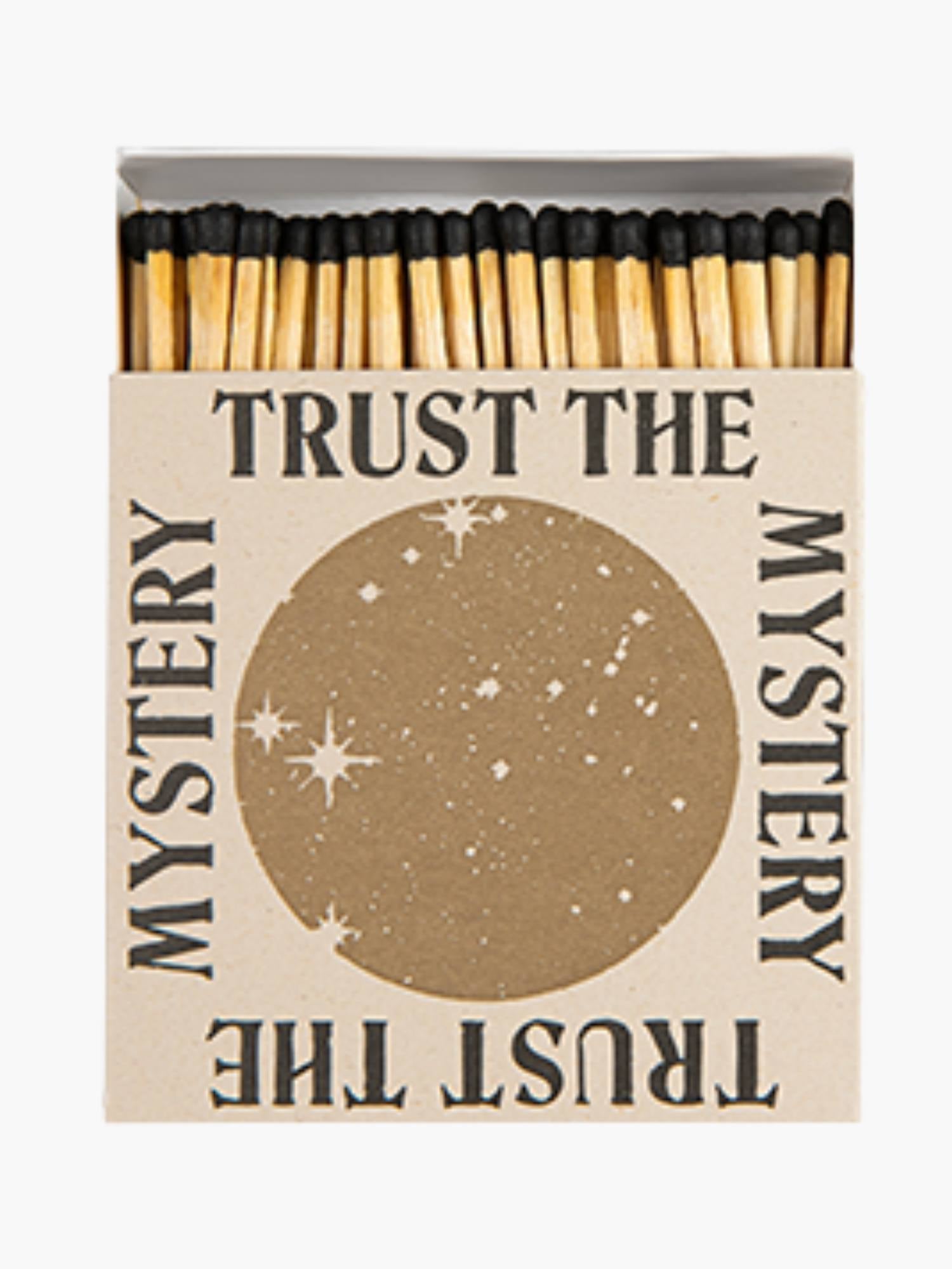 Trust The Mystery Tändstickor Archivist
