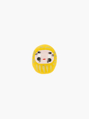 Daruma Small - Prosperity Yellow