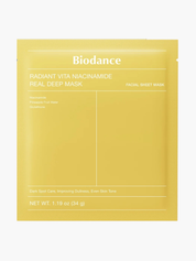 4 st Biodance Real Deep Mask – Glow, Balance, Vitalize & Repair