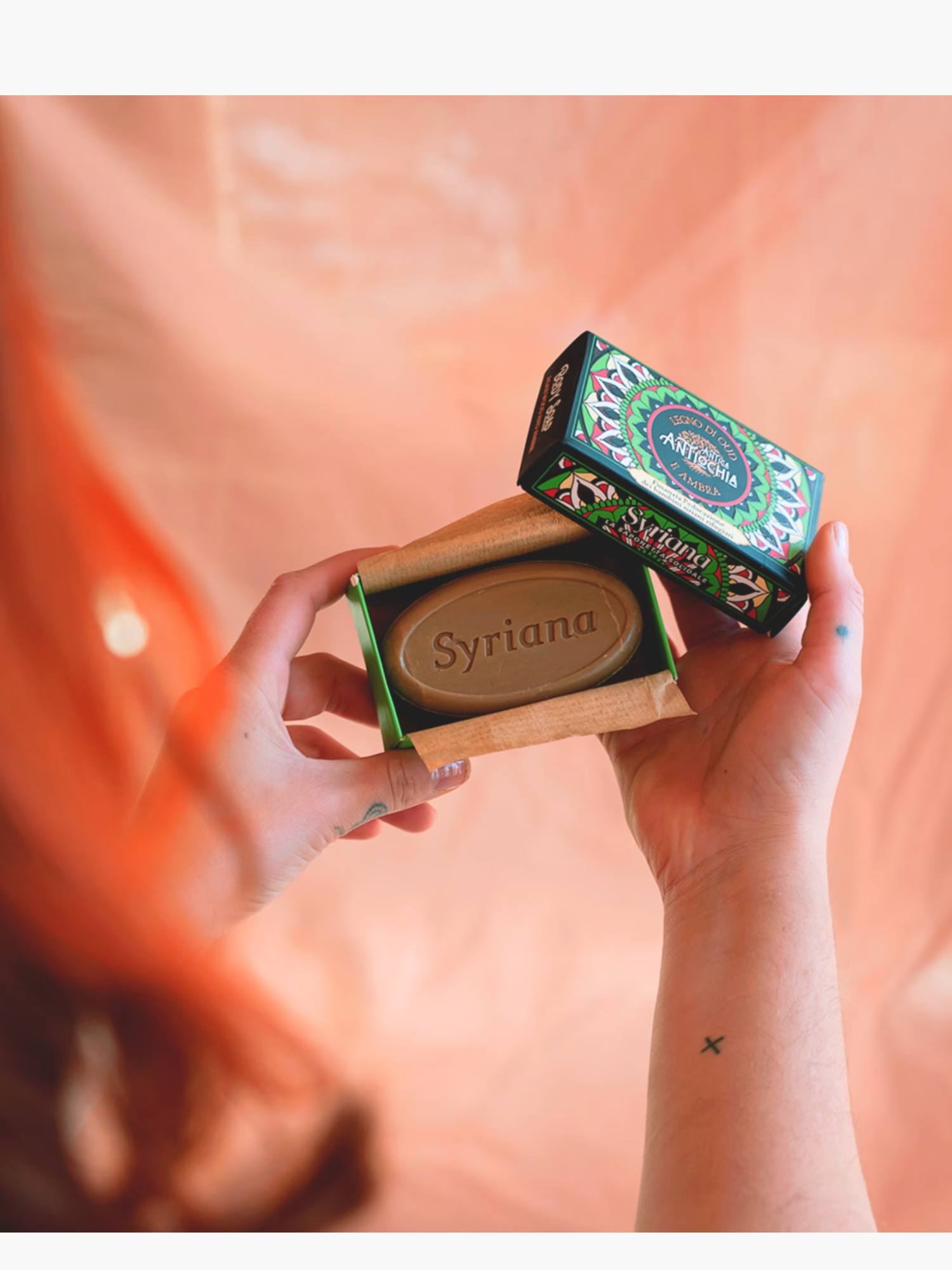 Syriana Rose Damascus Aleppo Soap 125g