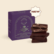 4 x Salty Fig, Almond & Carob Nut Butter Box Chocolate 20g