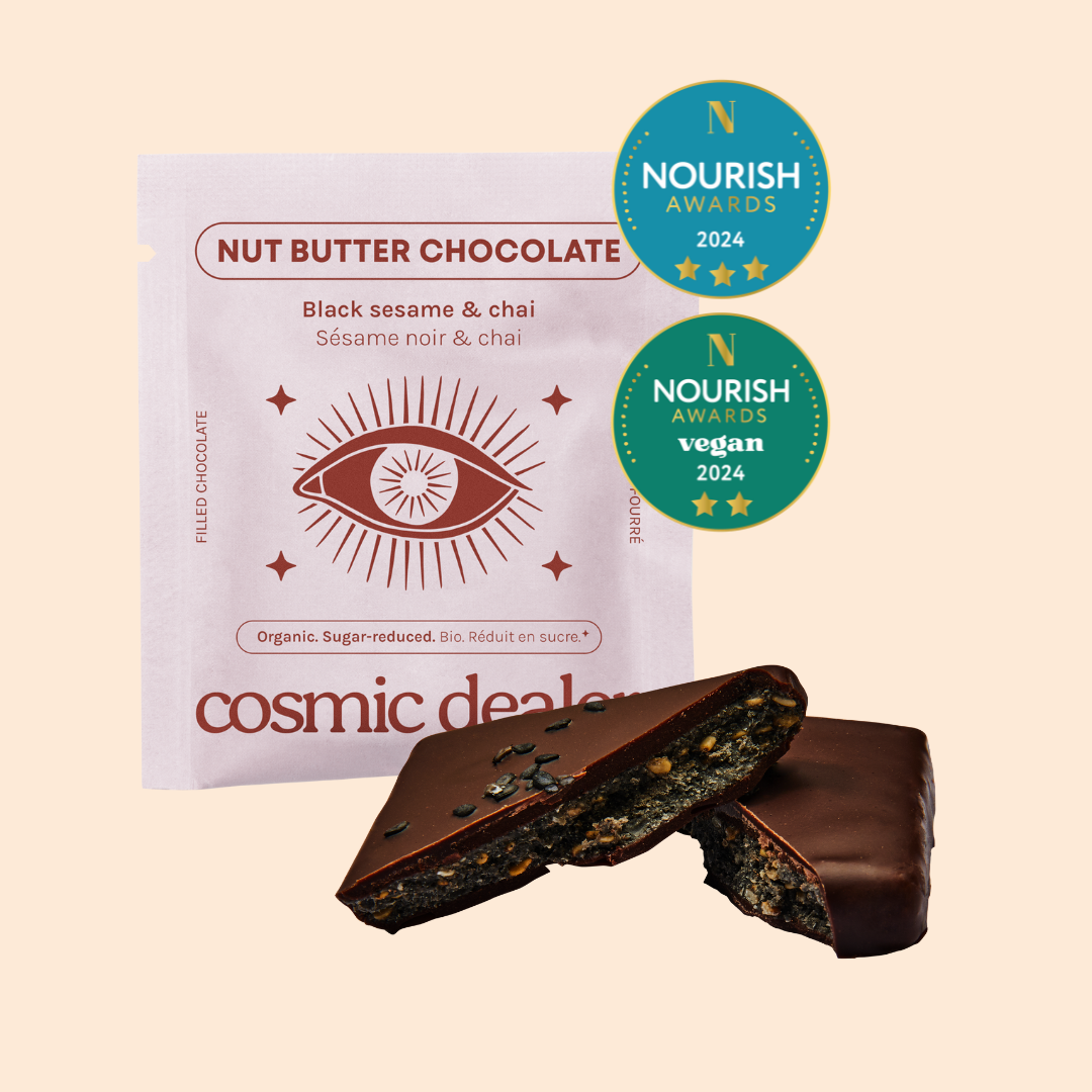 Black Sesame & Chai Nut Butter Chocholate 20g