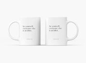 Keramikmugg Be Yourself
