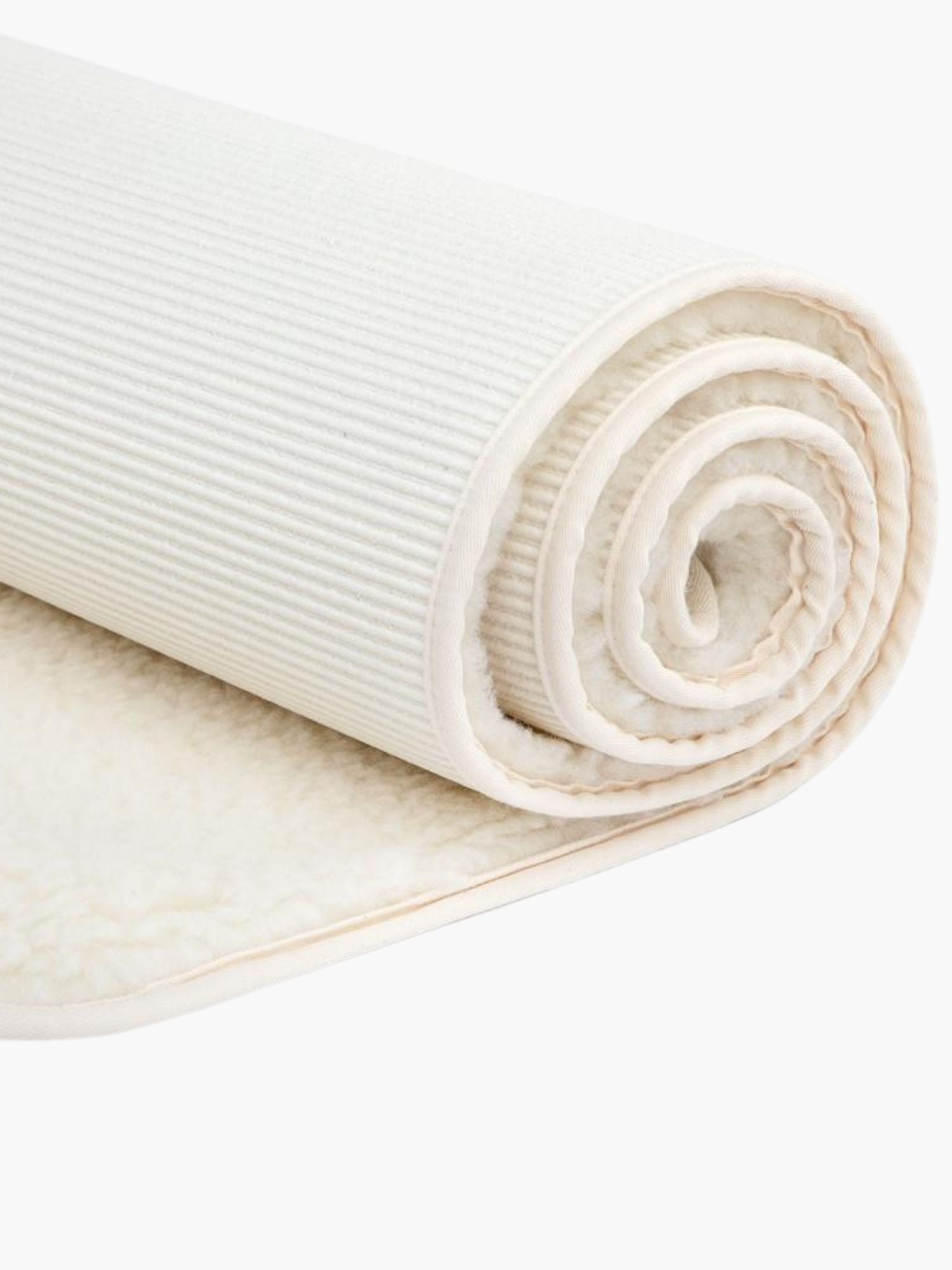 Yogamatta Ull Premium Wool Mat Natural 75x200 cm Bodhi