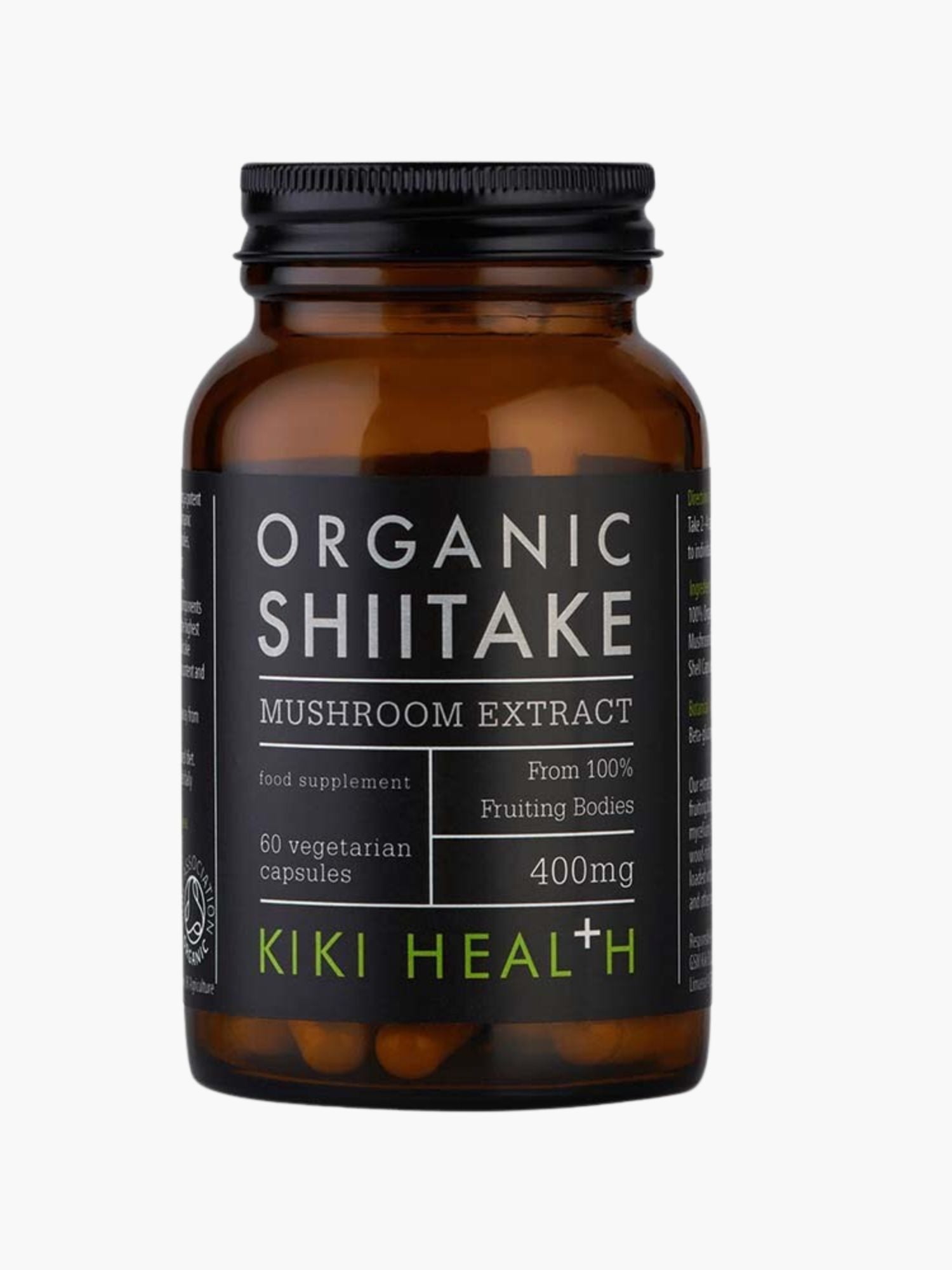 Kiki Health Shiitake Extract Mushroom 60 kapslar