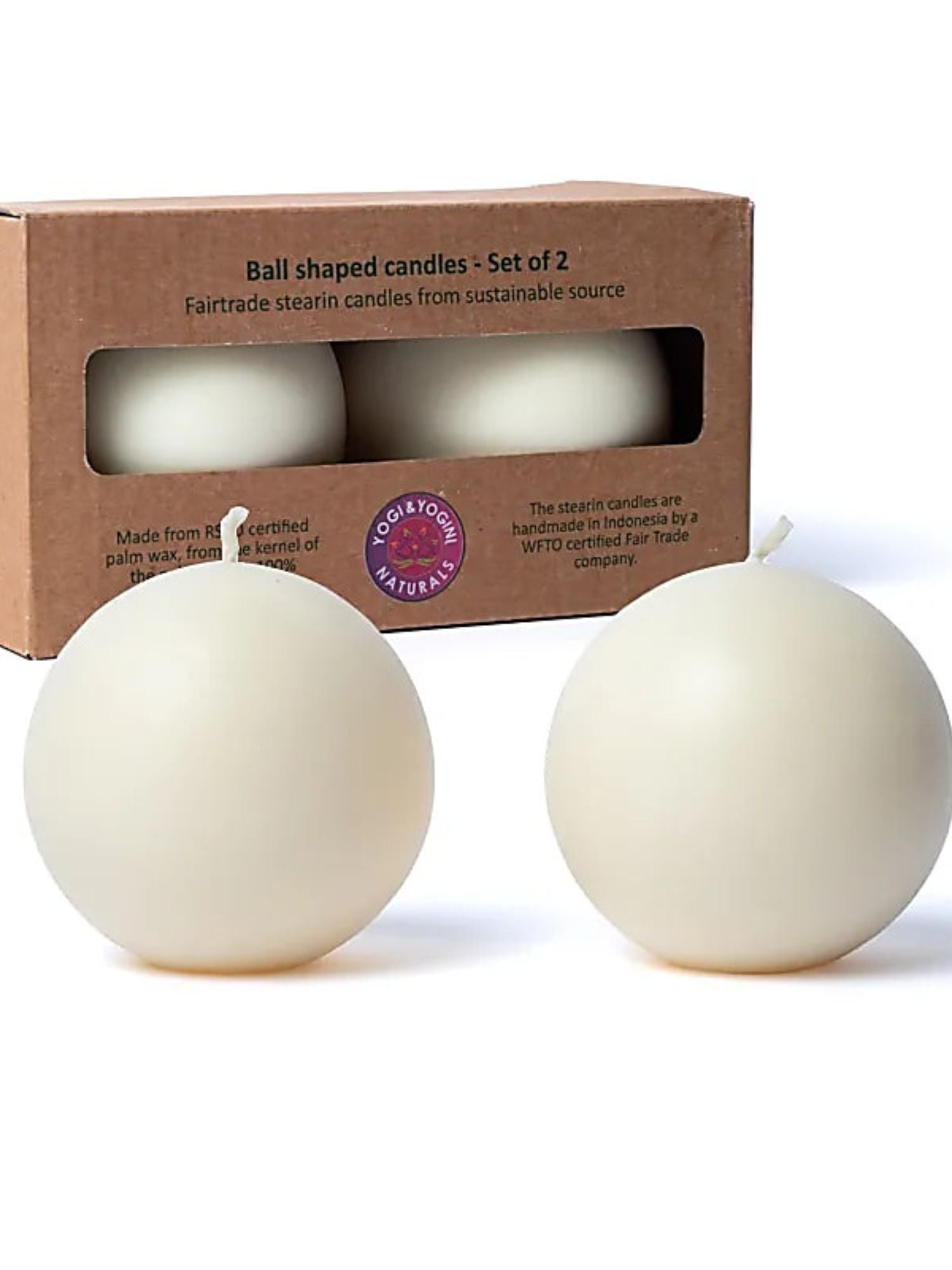 Klotljus Vit 2-pack