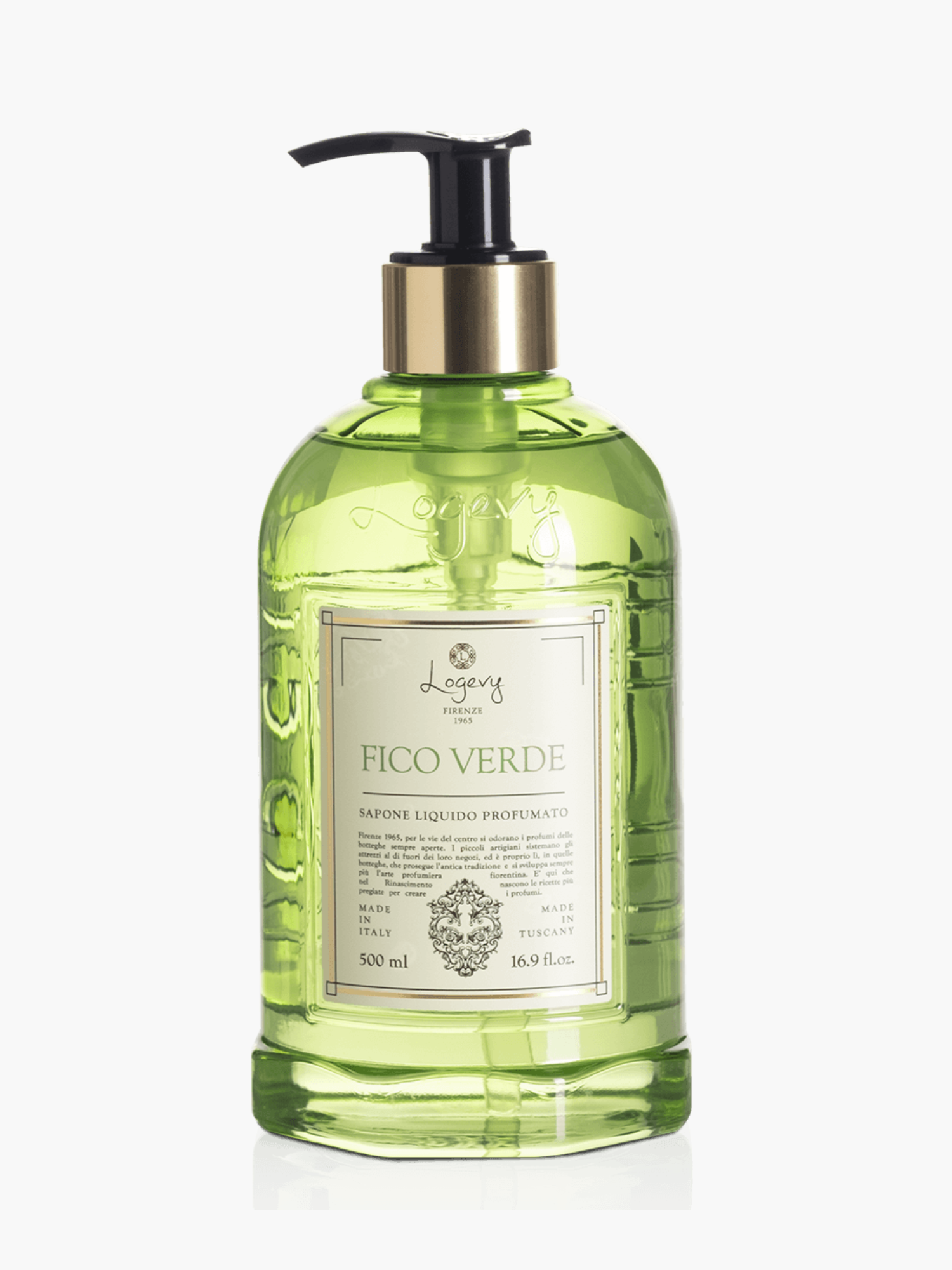 Flytande tvål Fico Verde 500 ml - Logevy Firenze