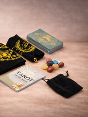 Gold & Turqoice Foil Tarot Card Gift Box Set