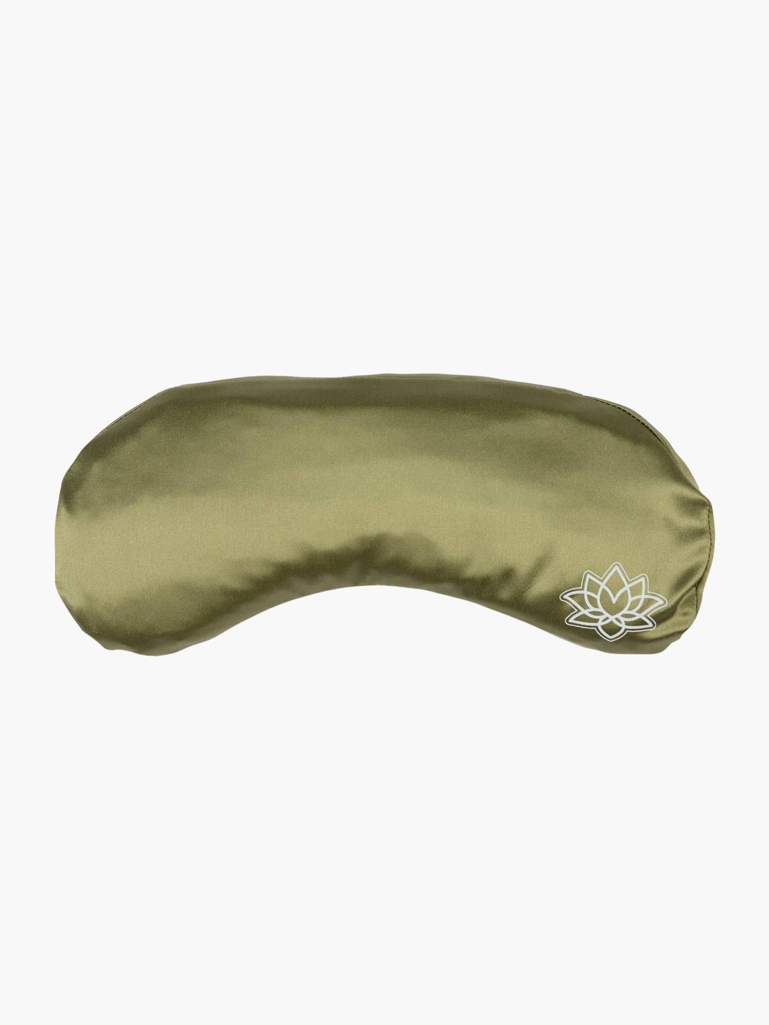 Silk Eye Pillow Olive med Lavendel