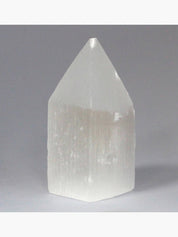 Selenite Pencil Tower 10 cm