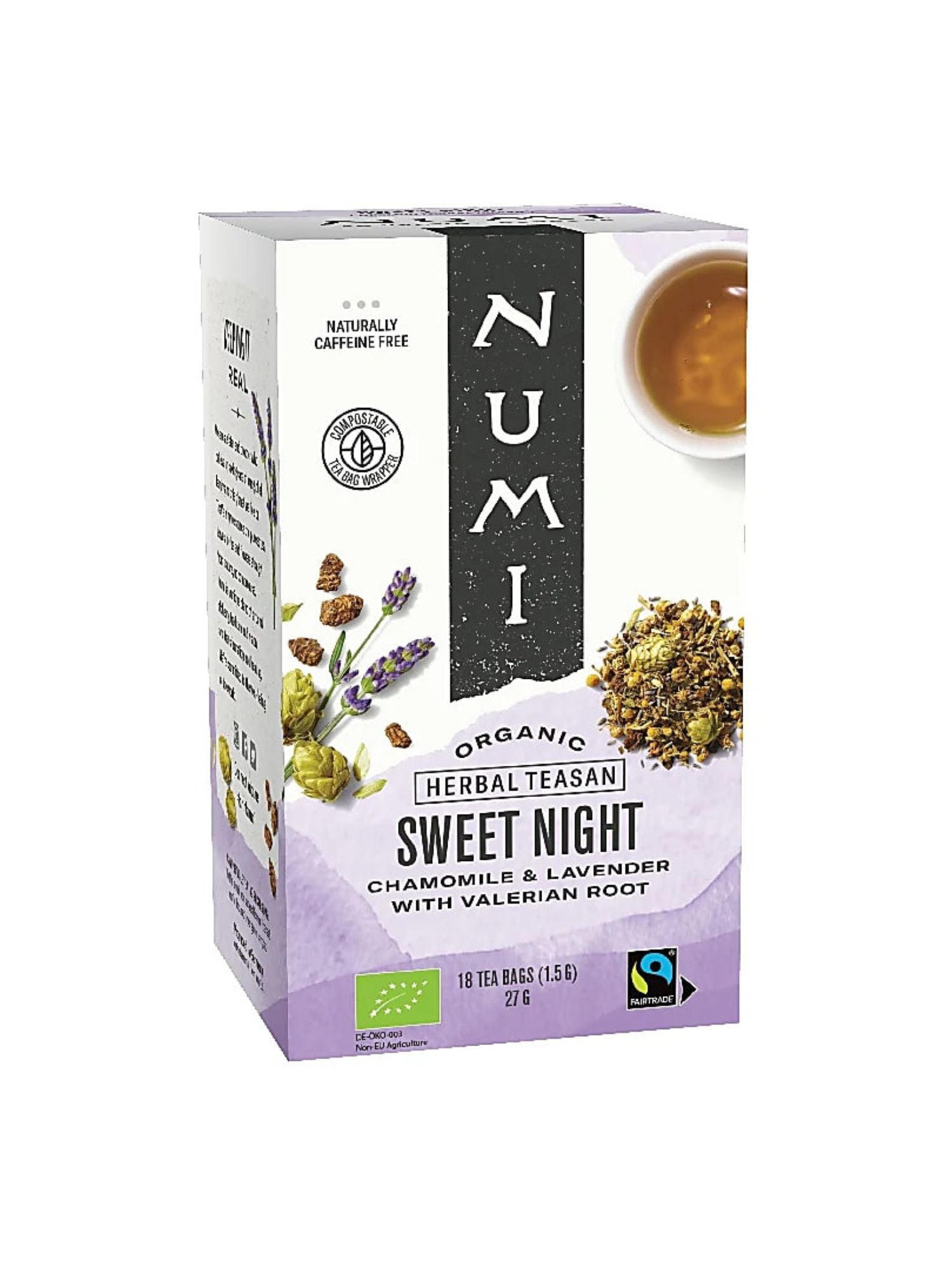 Sweet Night Organic Herbal Tea Numi