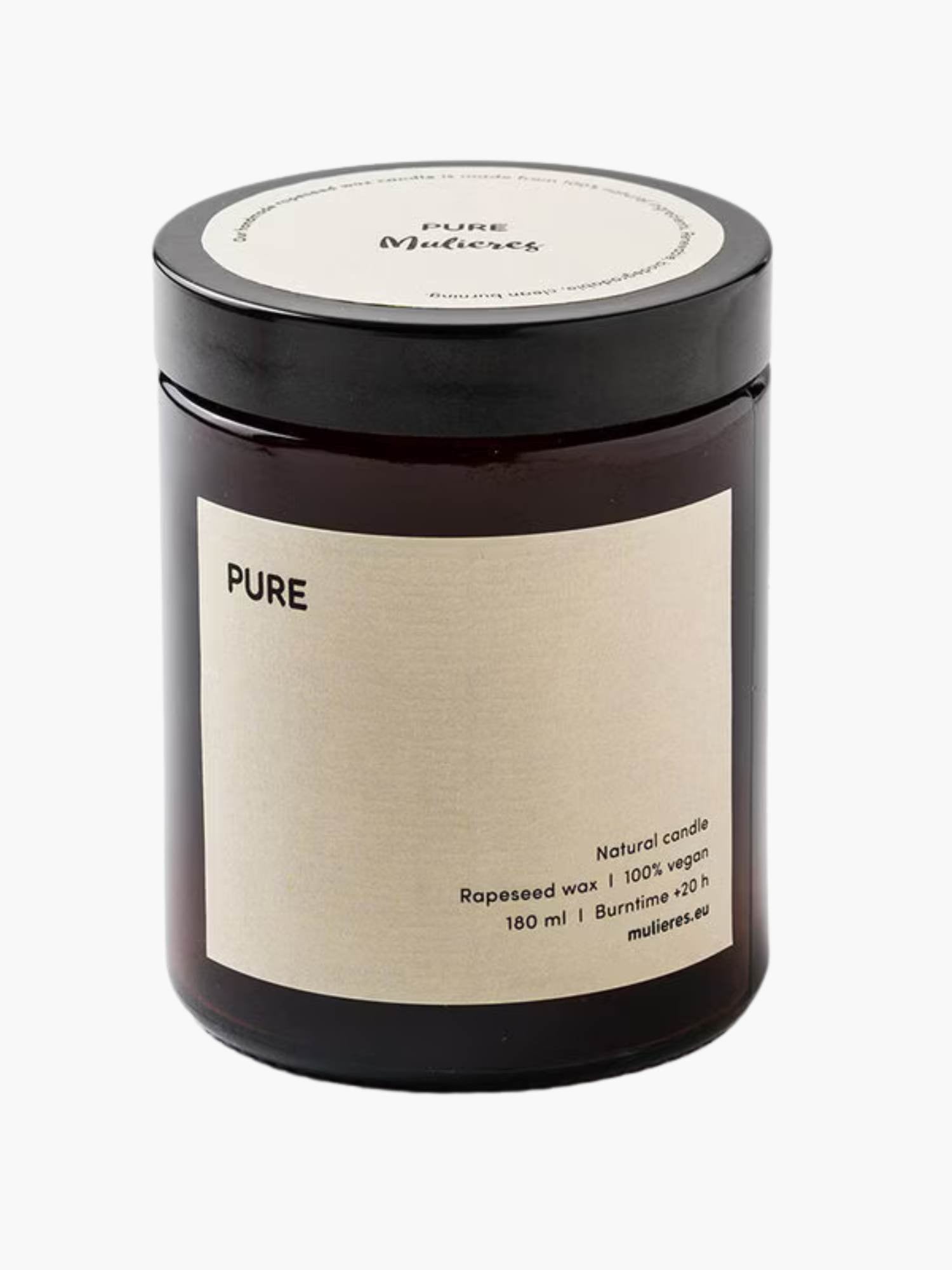 Naturligt doftljus Pure 180ml Mulieres