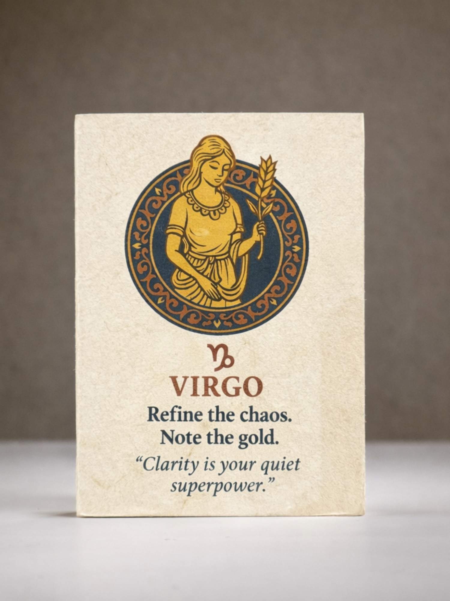 Lokta Stjärntecken Anteckningsbok