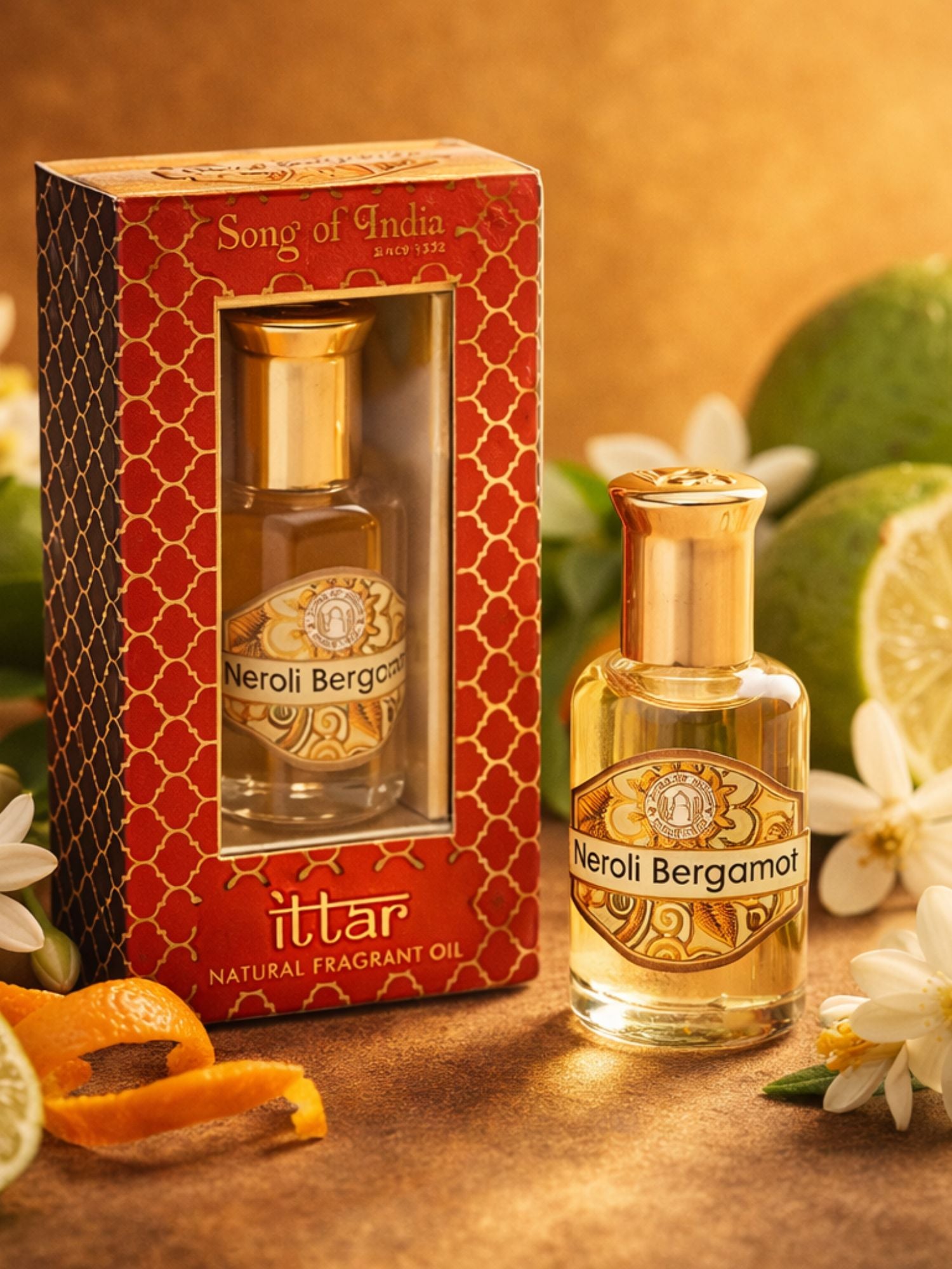 Neroli & Bergamot Natural Perfume Oil