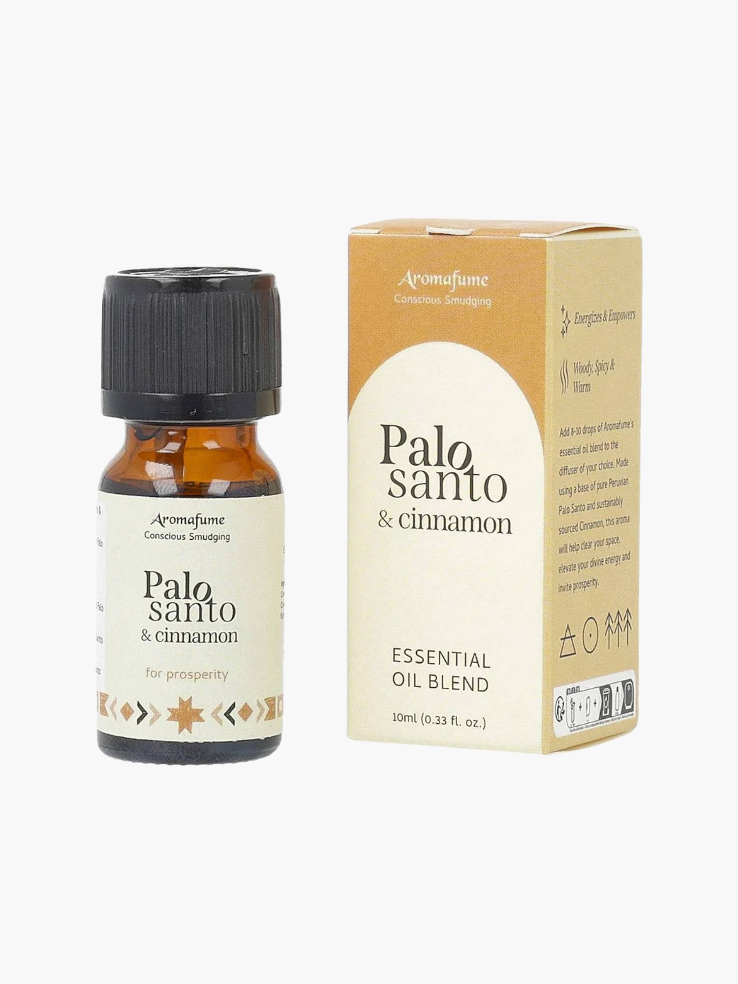 Palo Santo & Cinnamon Essential Oil Blend Aromafume