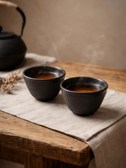 Japanese Style Tetsubin Tea Cups (2-pack)