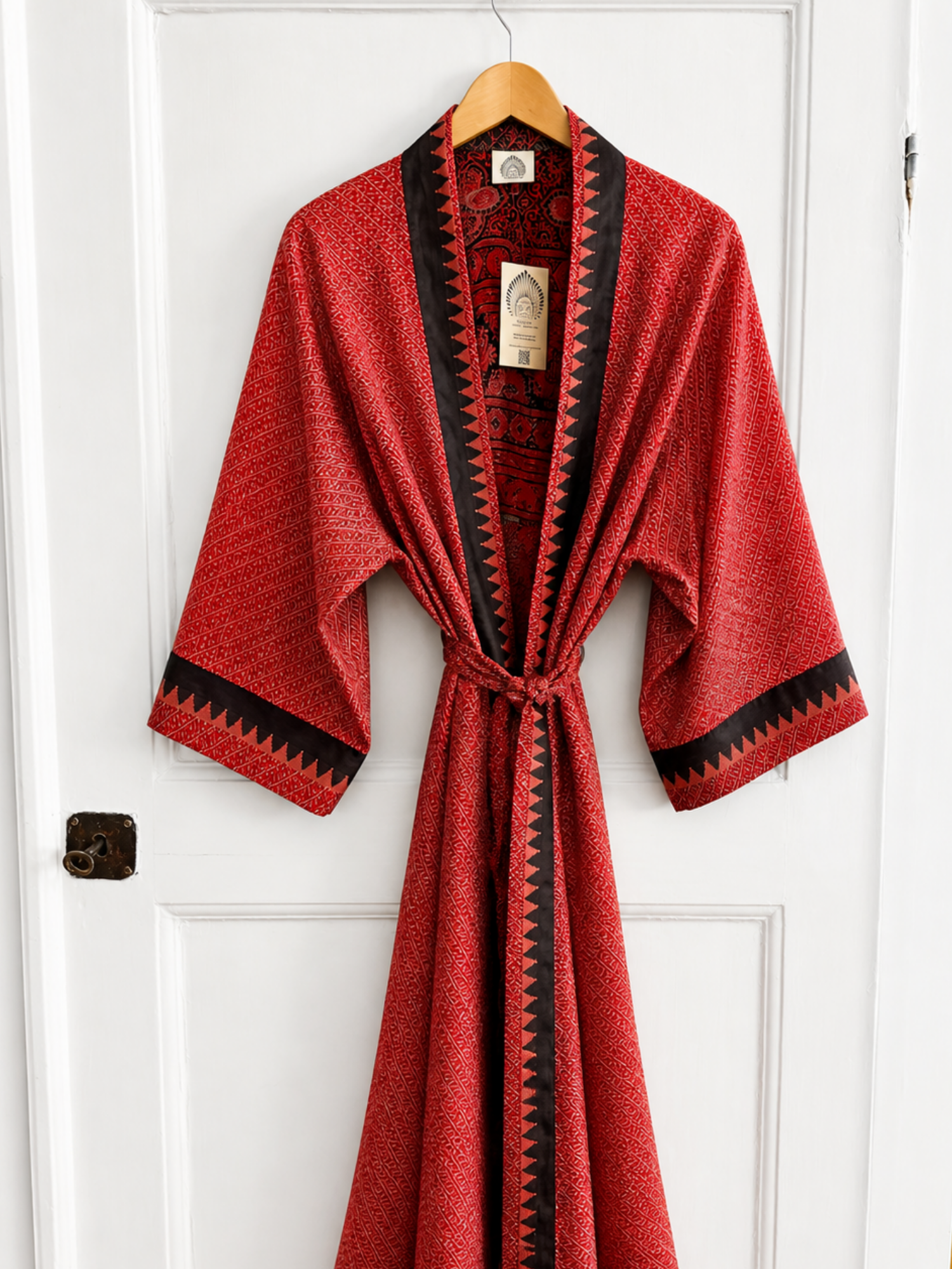 With Seqerqvist Kimono Zig Zag
