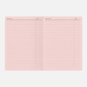 Papier Tigre Anteckningsbok A5 Admin Plain Pink