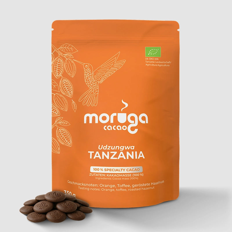 Moruga Bio Cacao Udzungwa Tanzania 350g