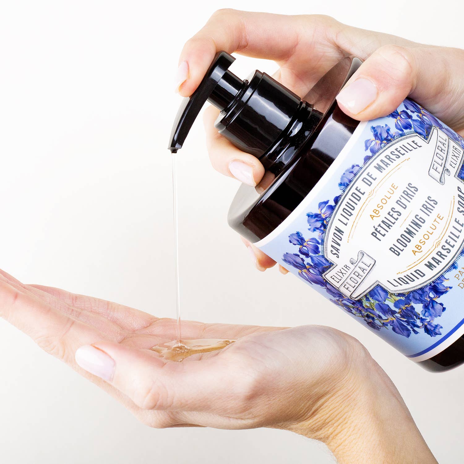 Liquid Marseille Soap Blooming Iris 500 ml