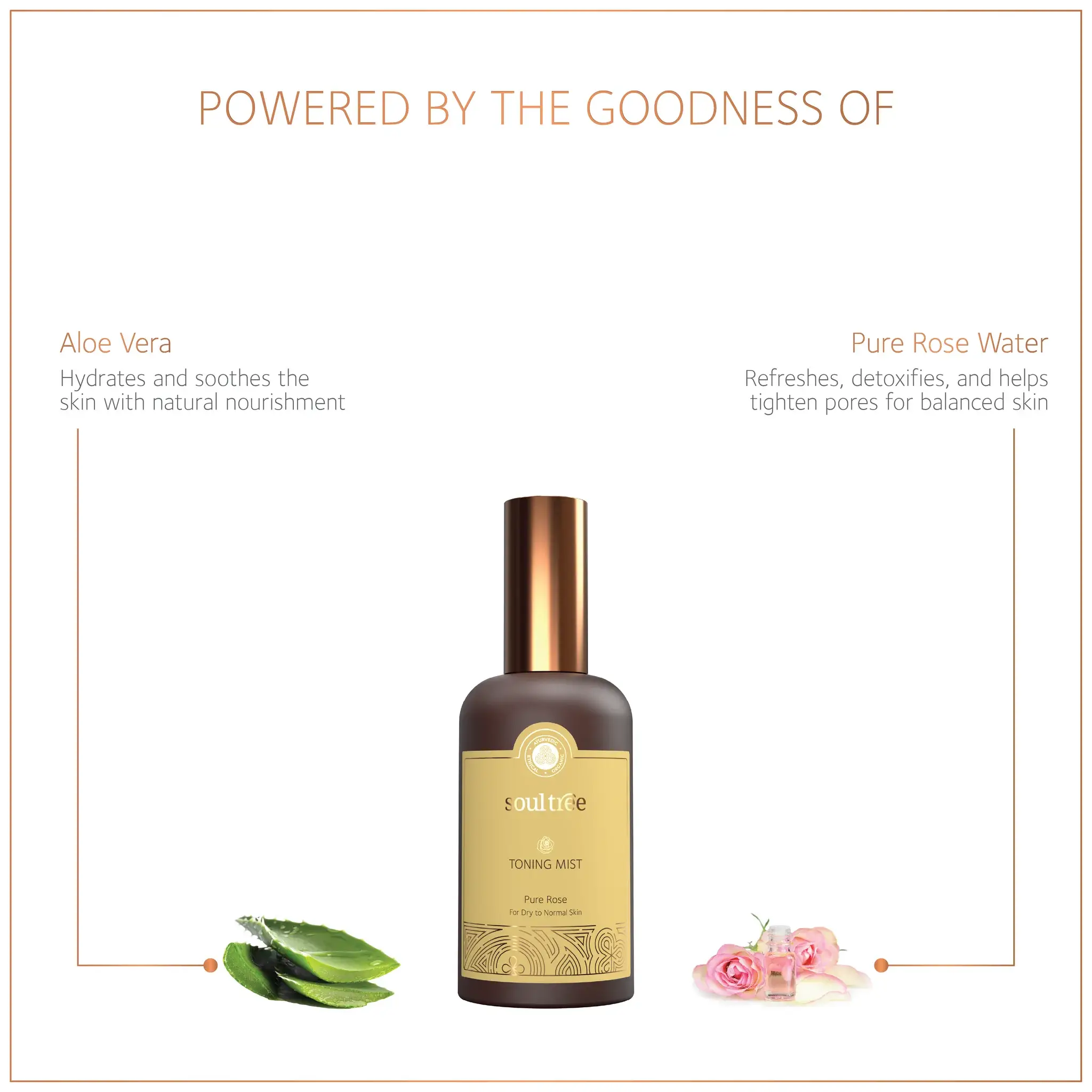 SoulTree Pure Rose Toning Mist Spray 100 ml