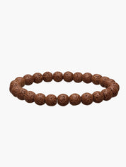Lava Bracelet Brown 8mm