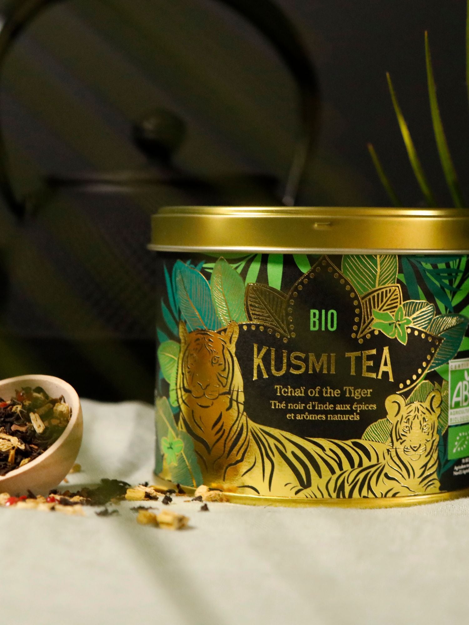 Tchai of the Tiger Svart Te Kusmi 100g