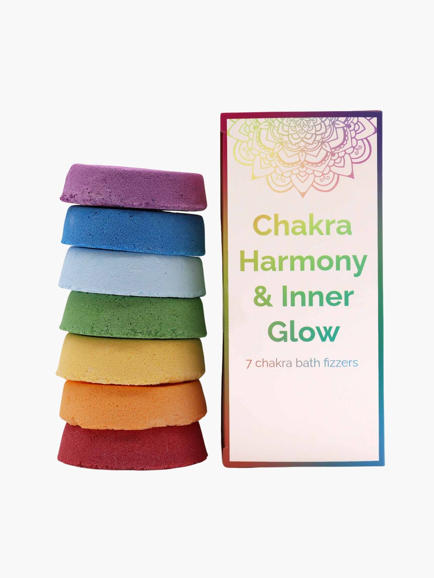 7 Chakra Bath Fizzer Set