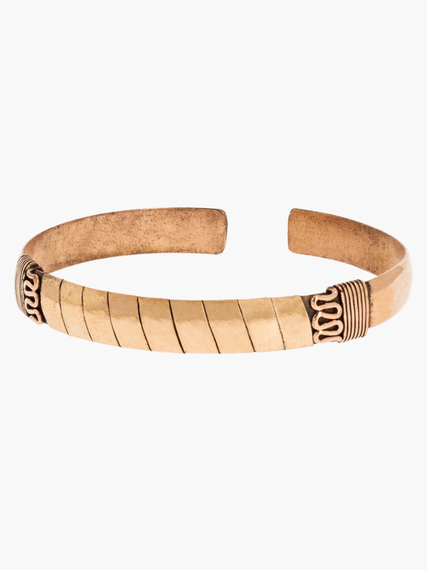 Koppararmband Boa