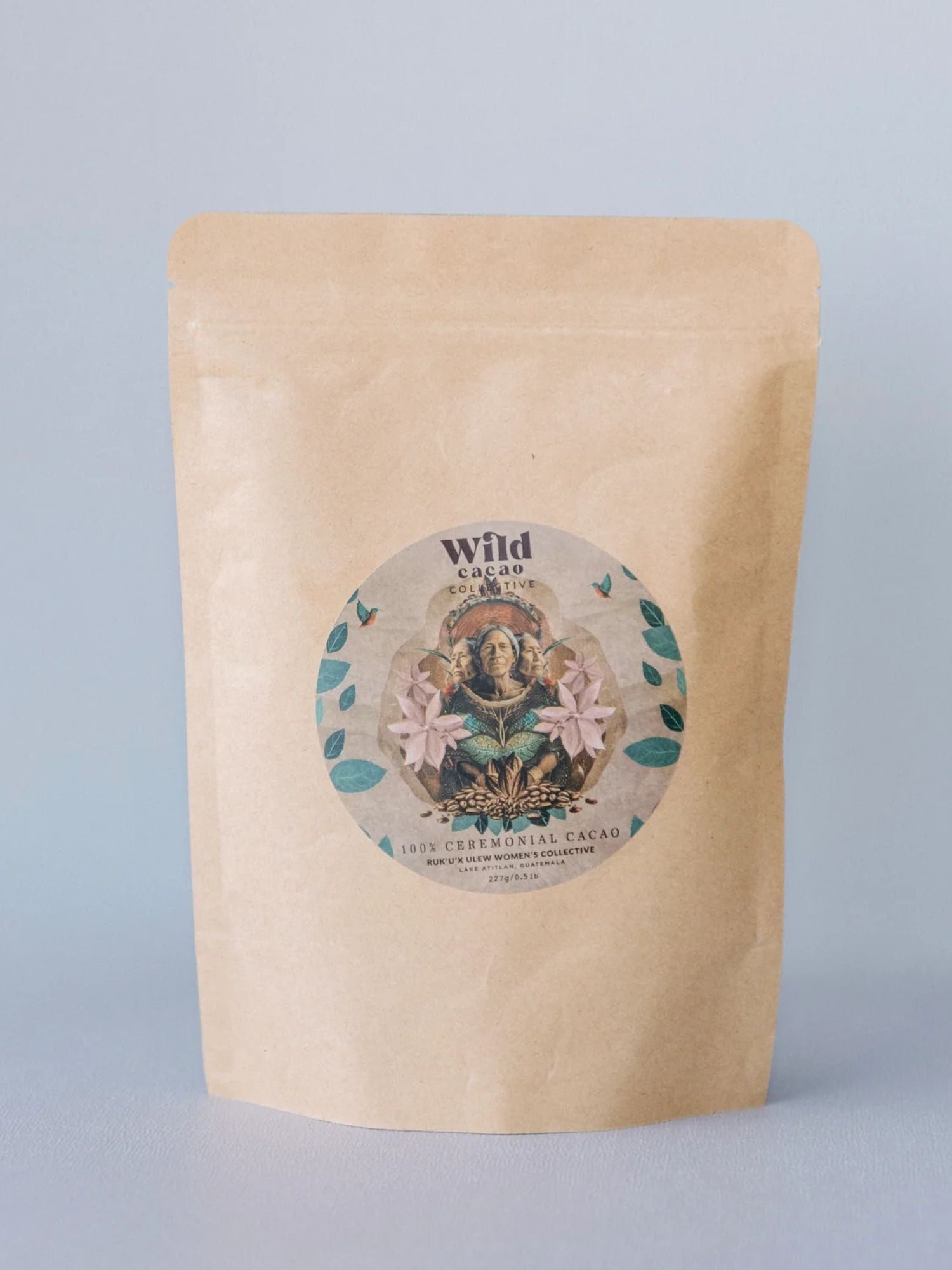 100% Ceremonial Cacao Powder Ruk'u'x Ulew 454 gr
