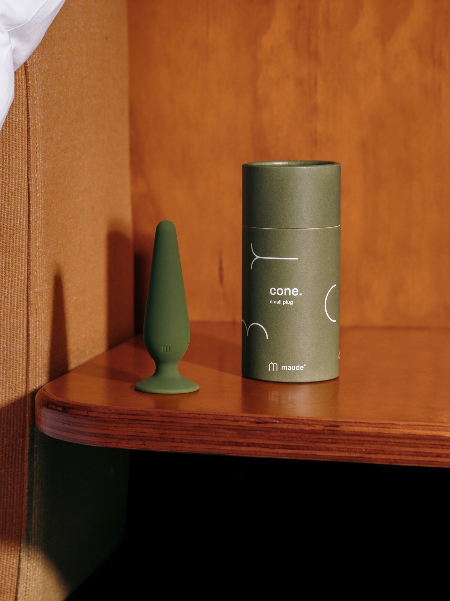 Maude Cone Small Plug Green