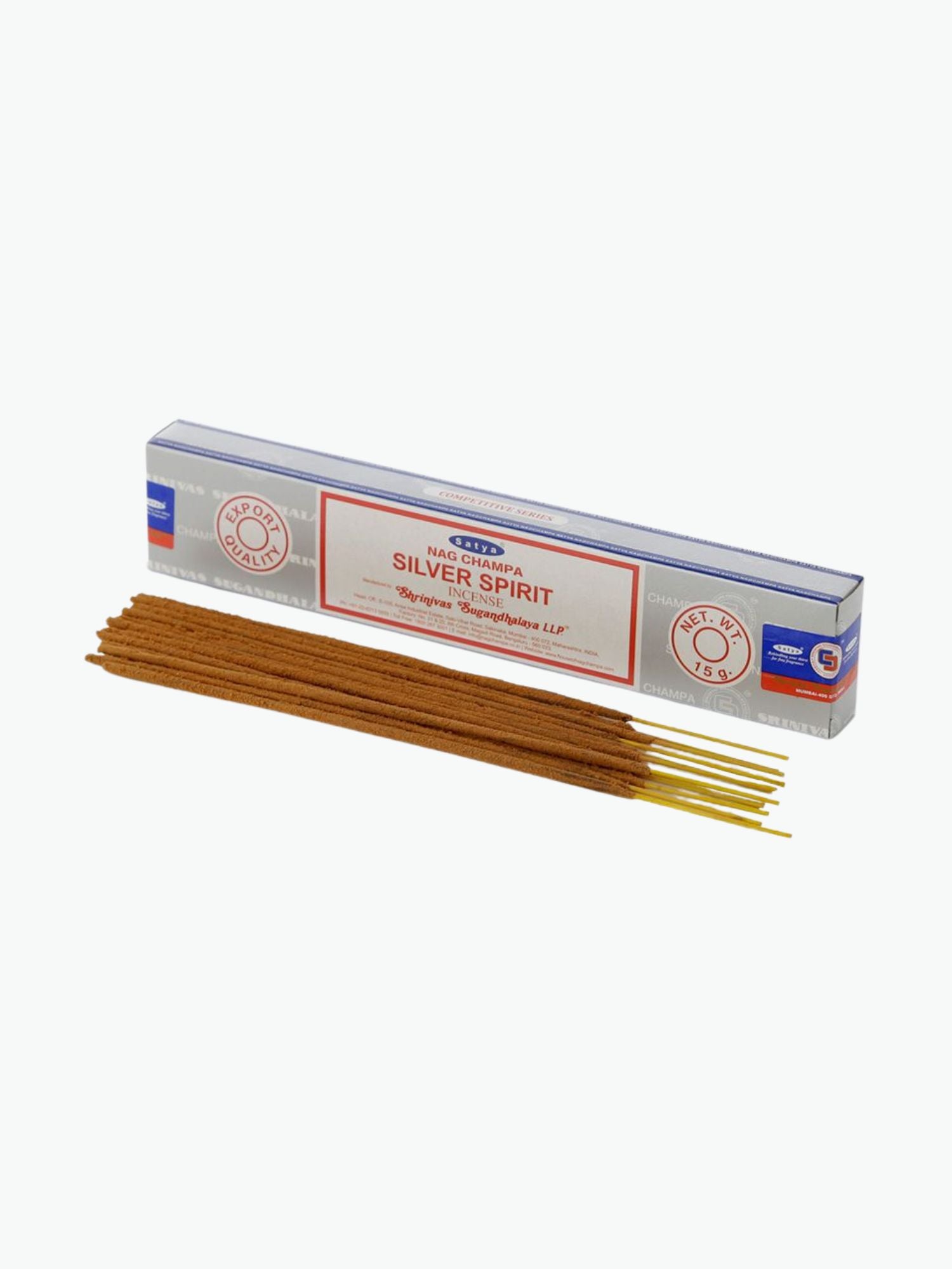 Silver Spirit Incense Satya