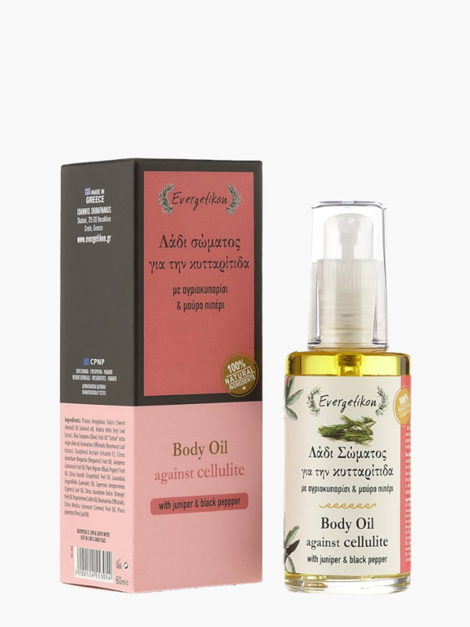 Evergetikon Body Oil Juniper & Blackpepper 60ml