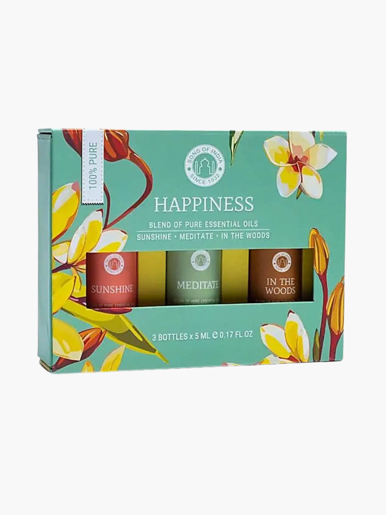 Happiness Essential oil Aromatherapy Set