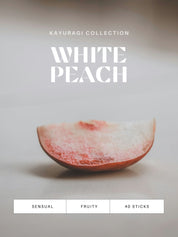 Kayuragi incense White Peach