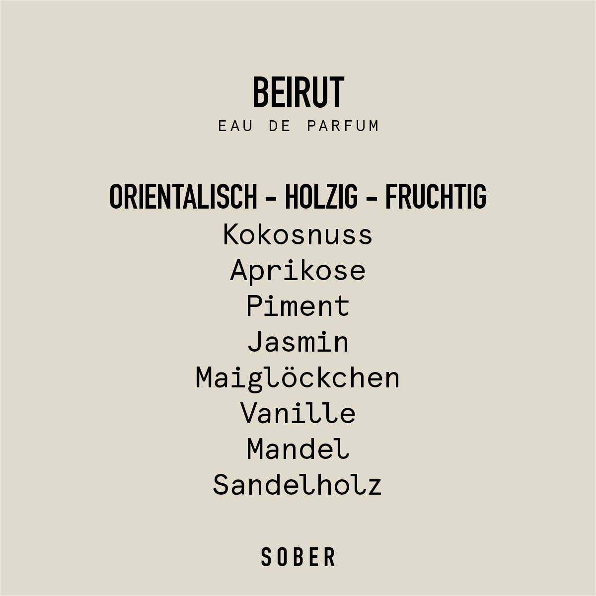 BEIRUT – Eau de Parfum 50 ml