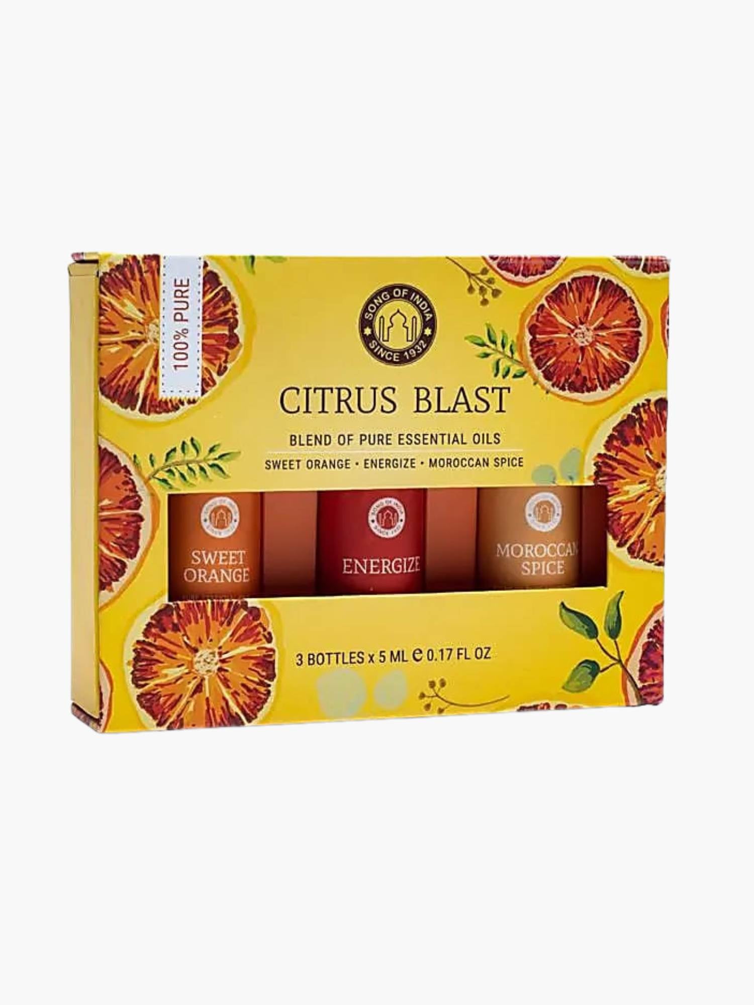 Citrus Blast Essential oil Aromatherapy Set