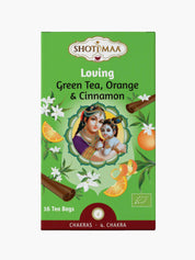 Green Tea, Orange &amp; Cinnamon Organic Herbal Tea Shotimaa