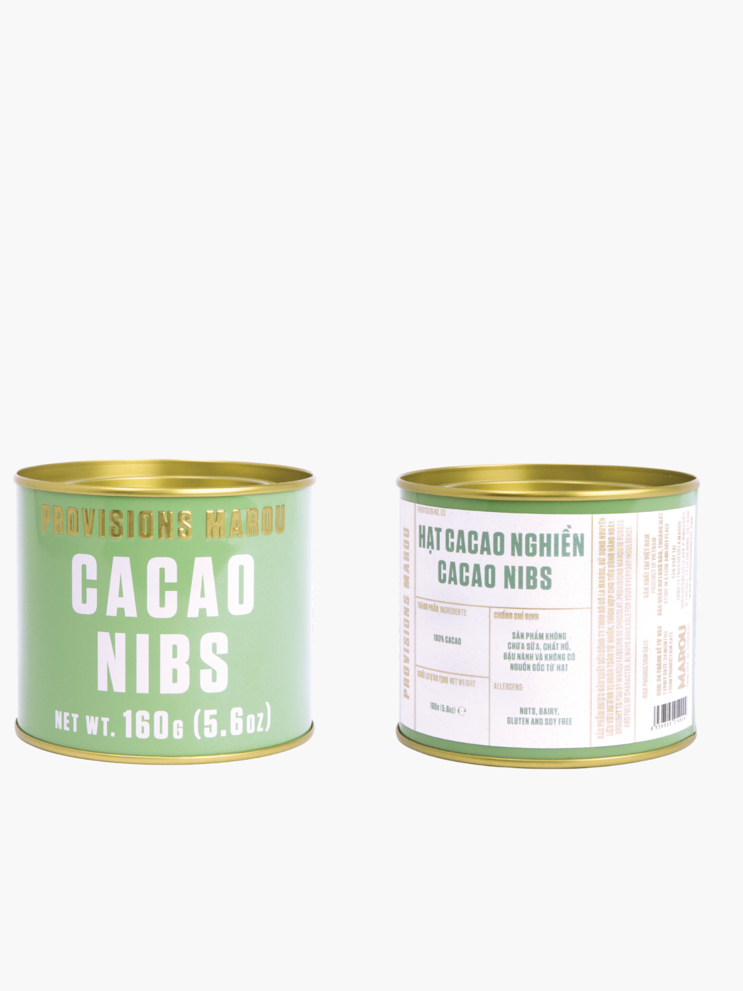 Cocoa powder in metal tin Marou 250g