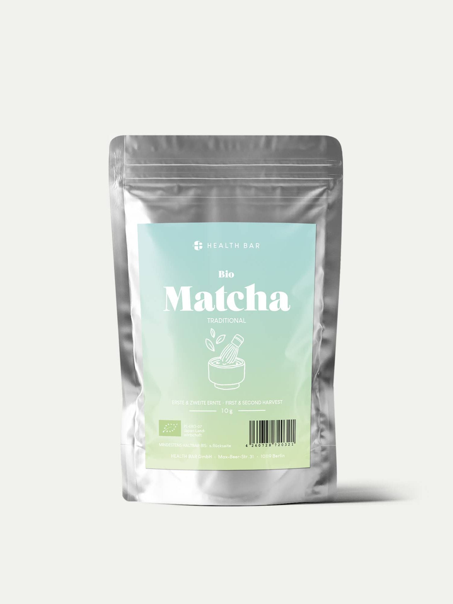 Traditionellt Ekologiskt Matcha Te 10g