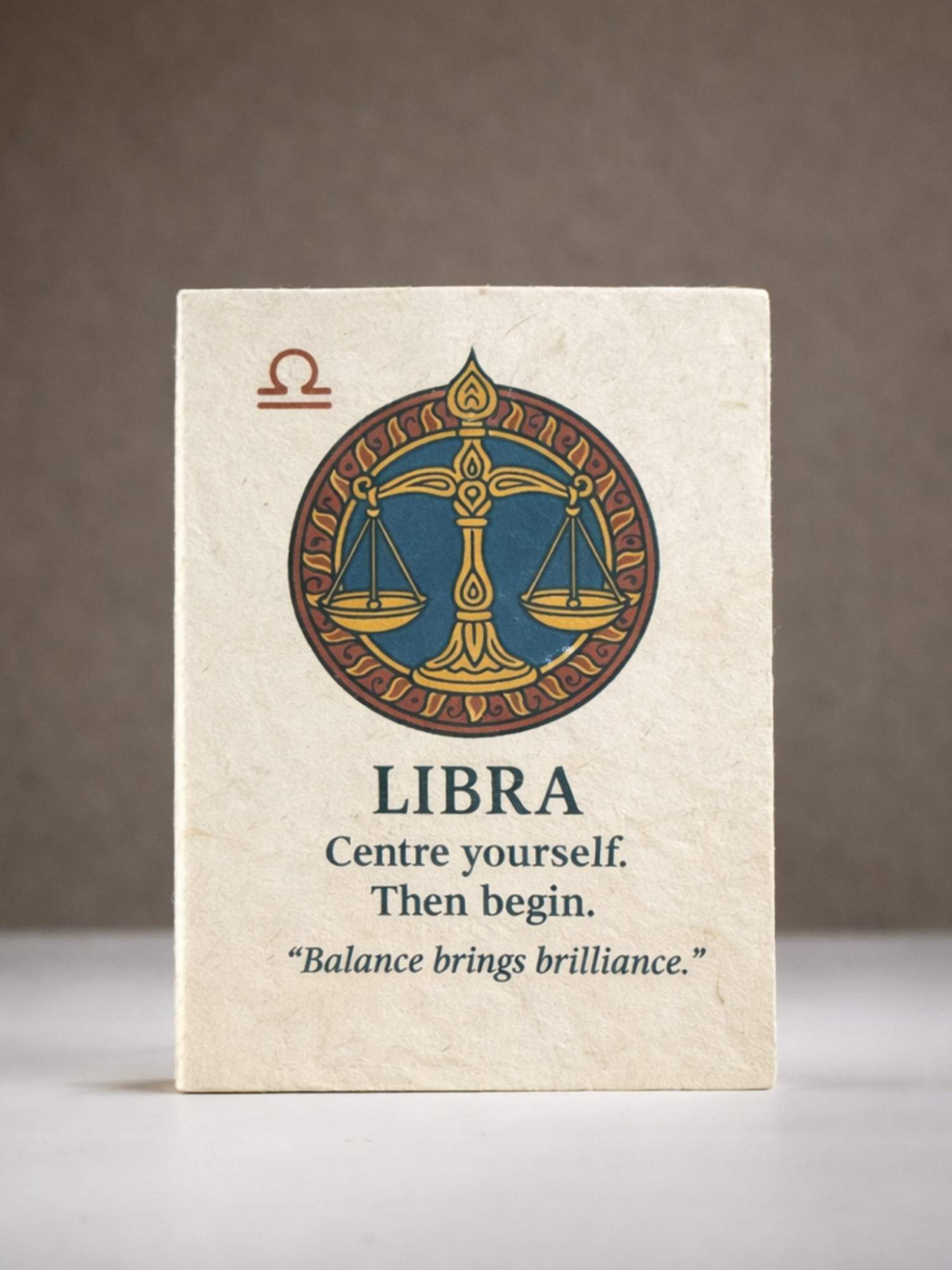 Lokta Stjärntecken Anteckningsbok