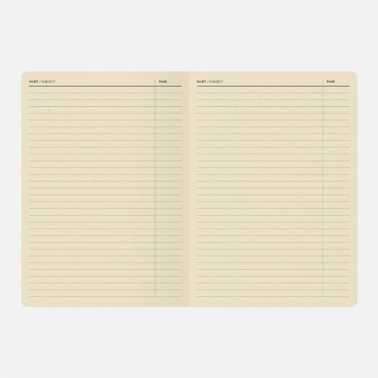 Papier Tigre Rutat Anteckningsblock A5 Admin