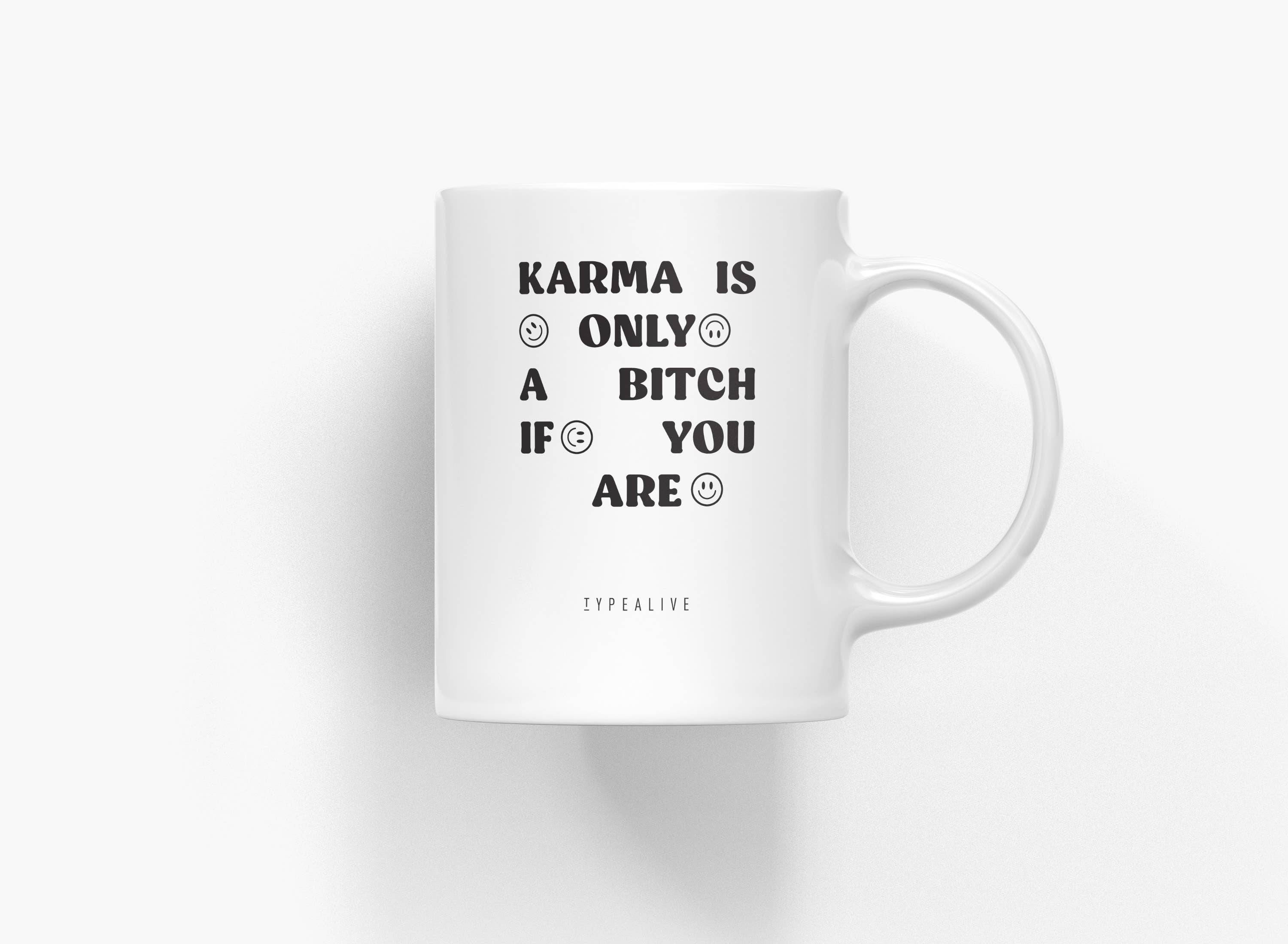 Keramikmugg Karma