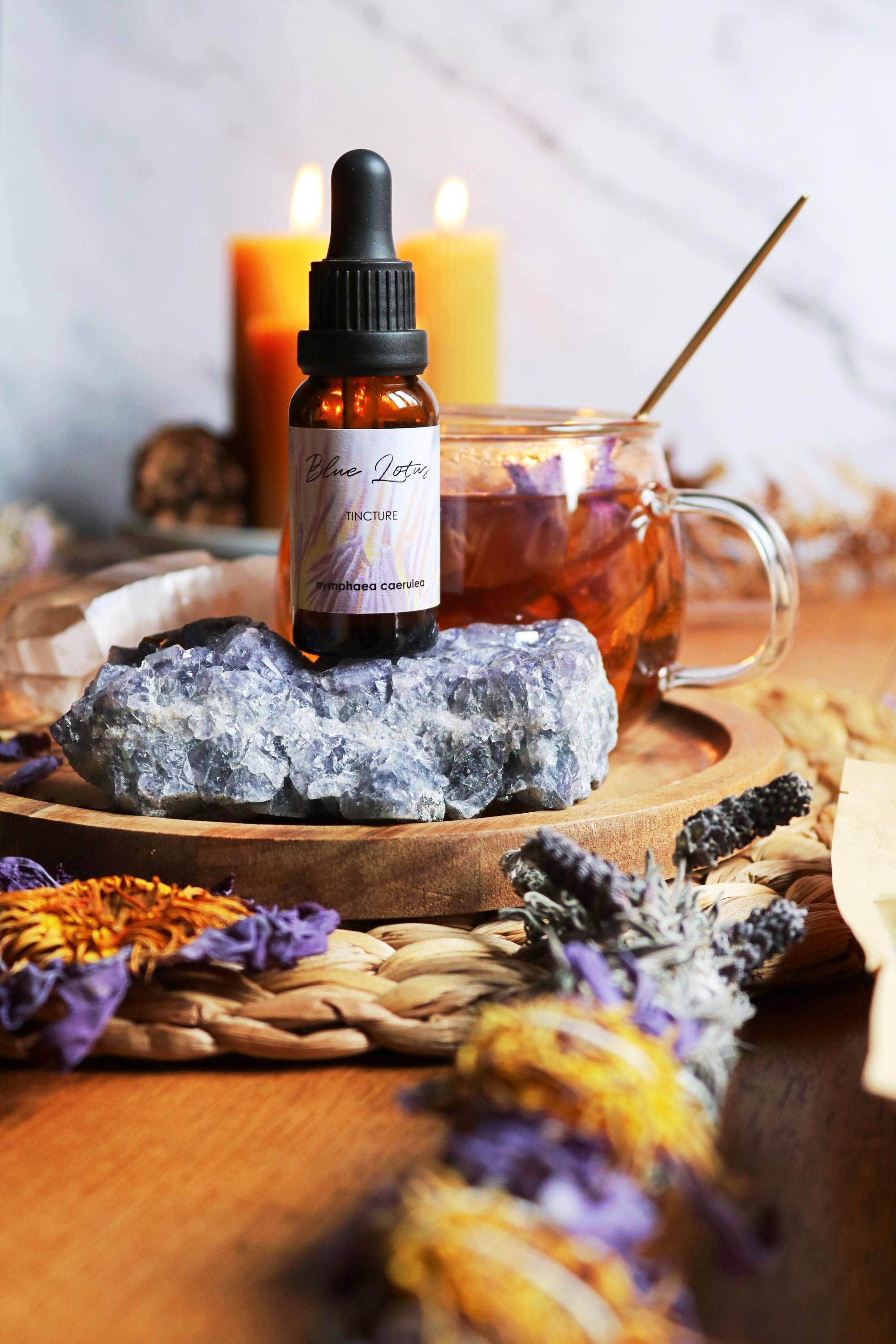 Blå Lotus Tinktur (Nymphaea Caerulea) 20 ml