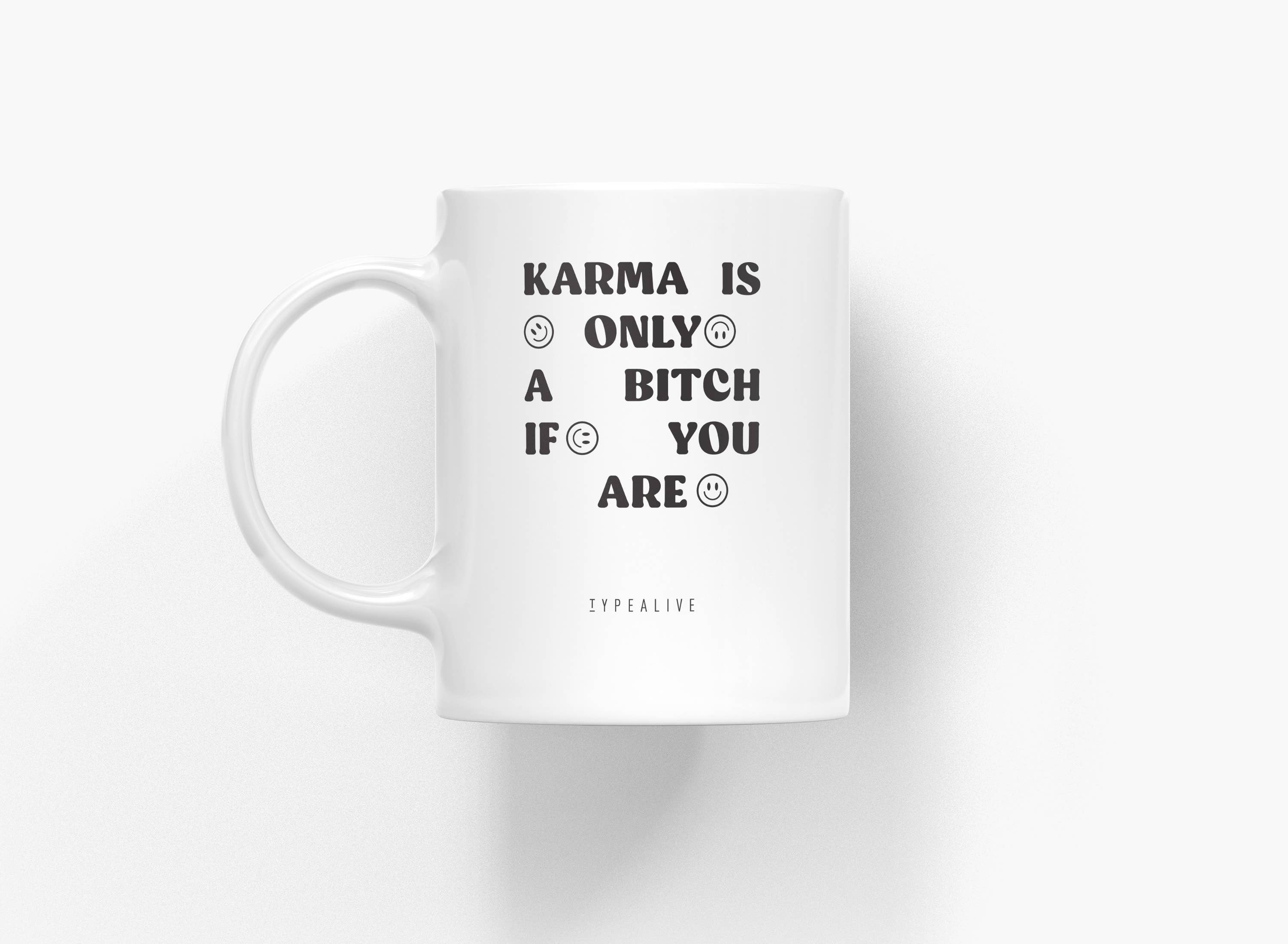 Keramikmugg Karma