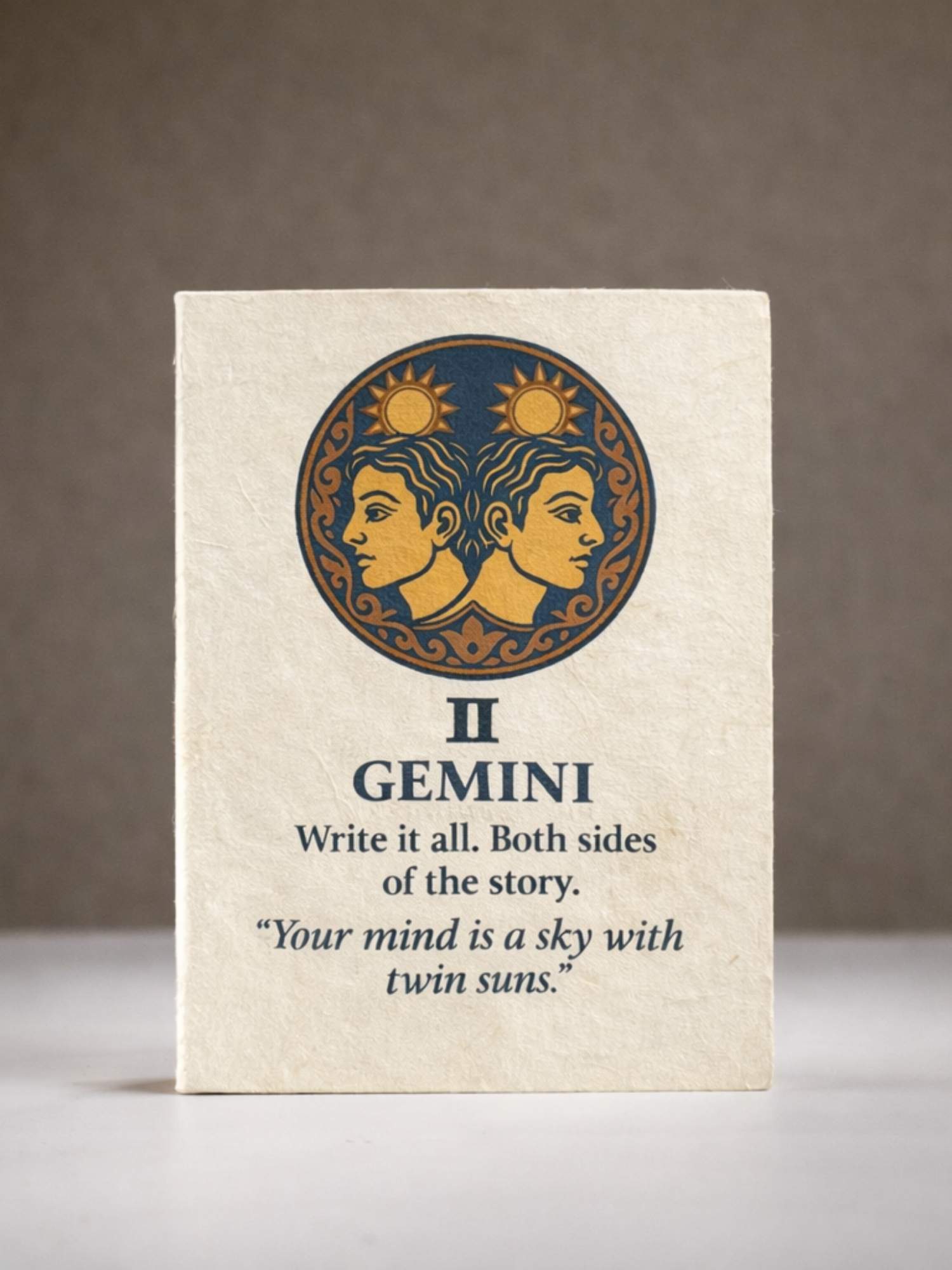 Lokta Stjärntecken Anteckningsbok