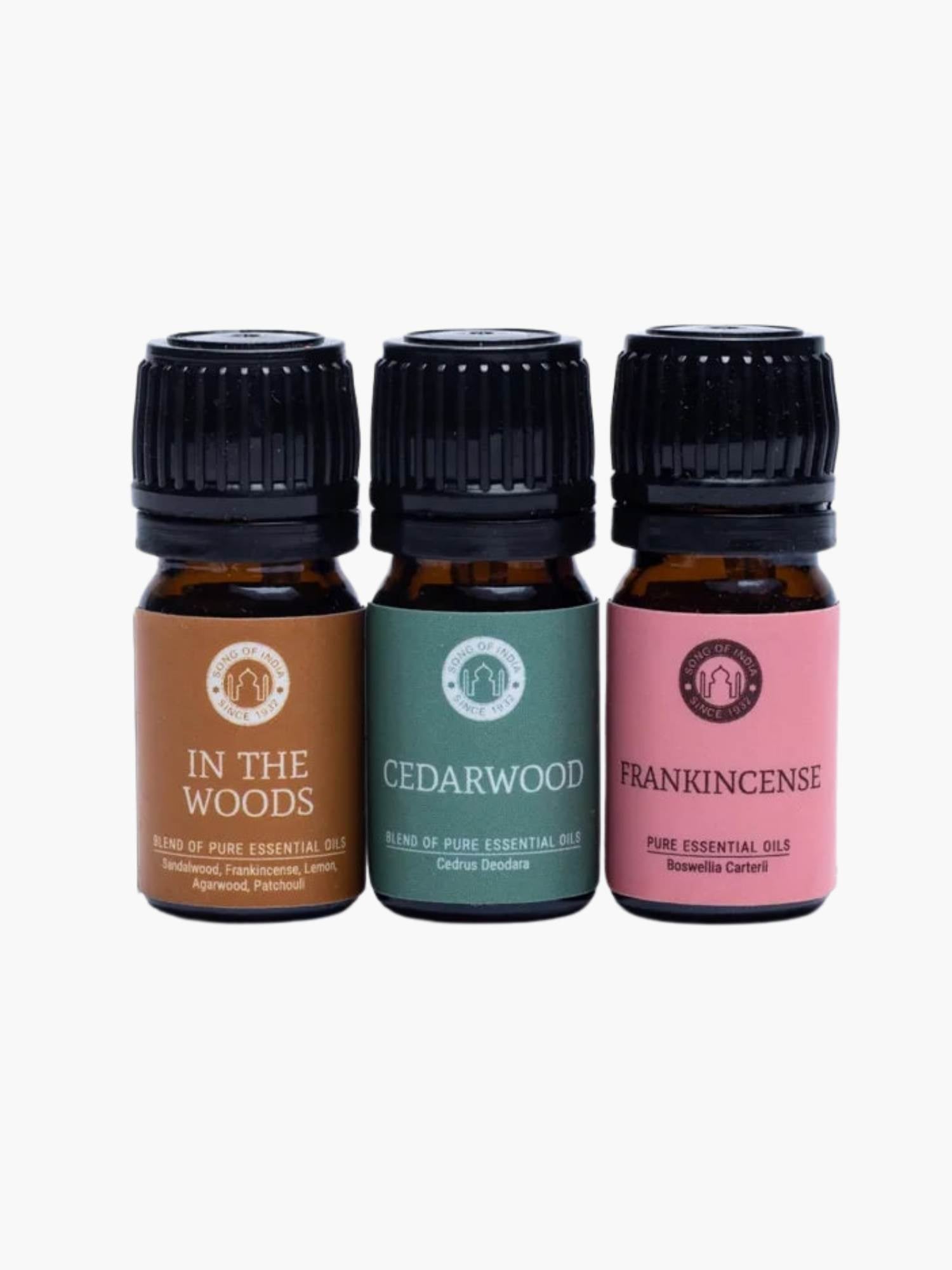 Woodsy Essential oil Aromatherapy Set