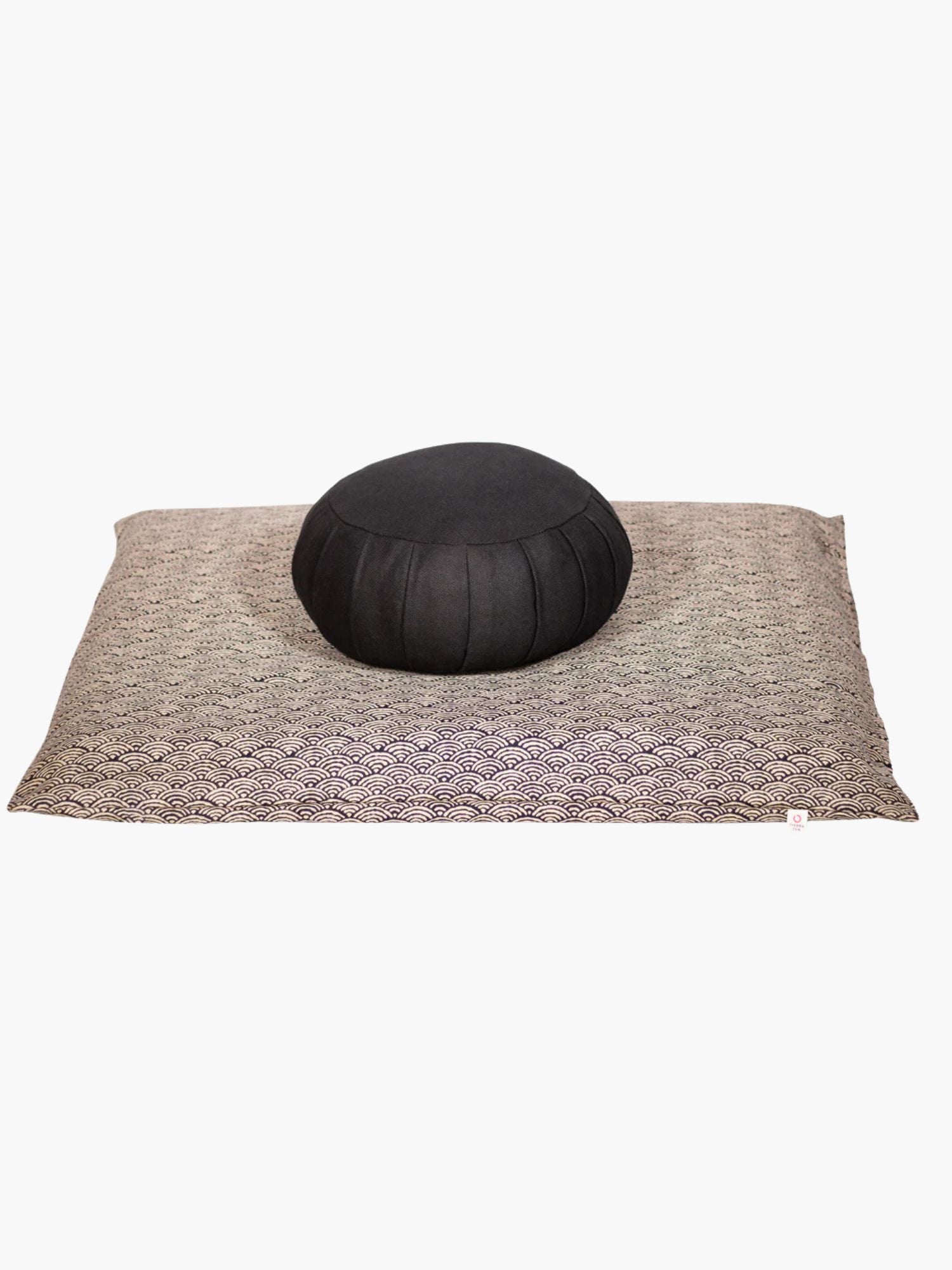 Zabuton - Blue Seigaiha